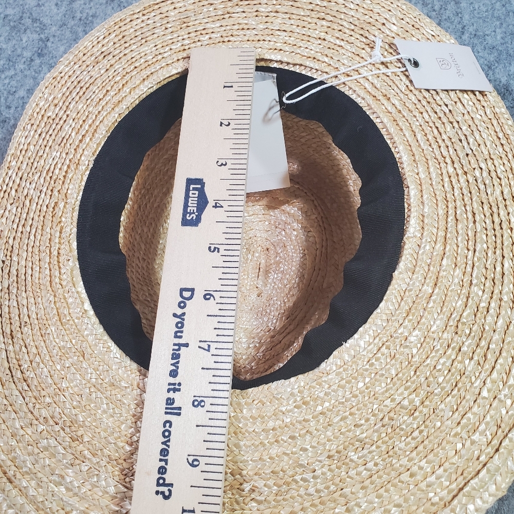Brixton Joanna Wide Brim Straw Hat - Honey Sunrise Size S / 7 - Picture 11 of 12